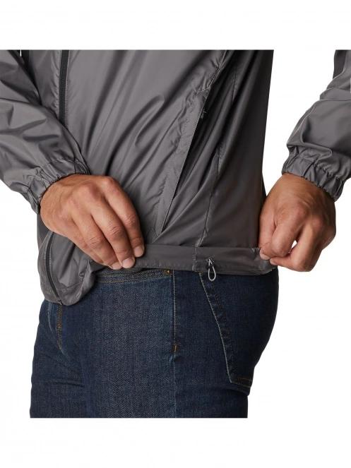 Columbia Flash Challenger Novelty Windbraker férfi széldzseki szürke színben 8