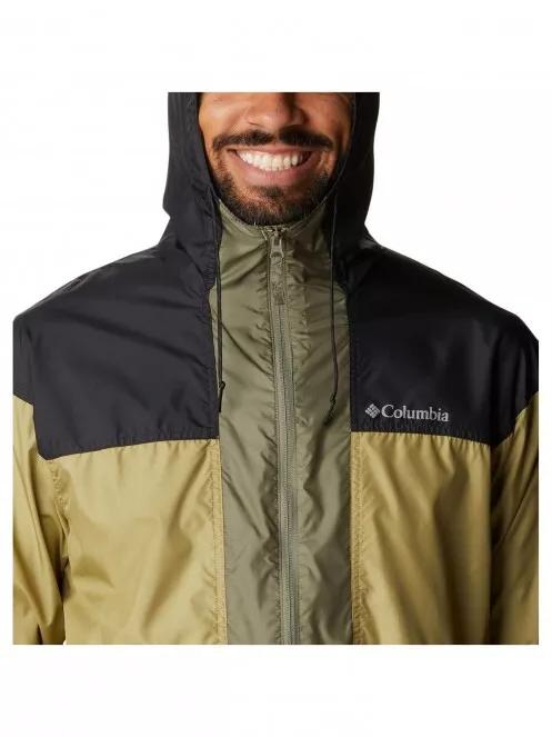 Columbia Flash Challenger Anorak férfi széldzseki zöld színben 5