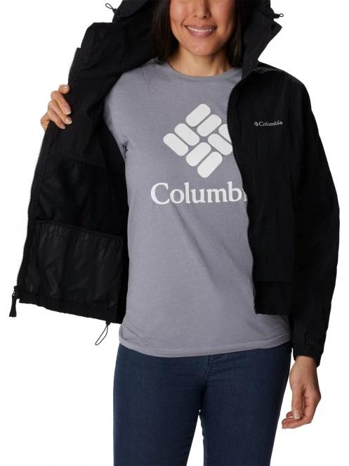 Columbia Paracutie Windbreaker női széldzseki fekete színben 6