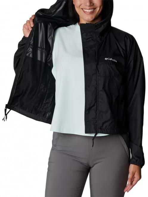Columbia Flash Challenger Cropped Windbreaker női széldzseki fekete színben 5