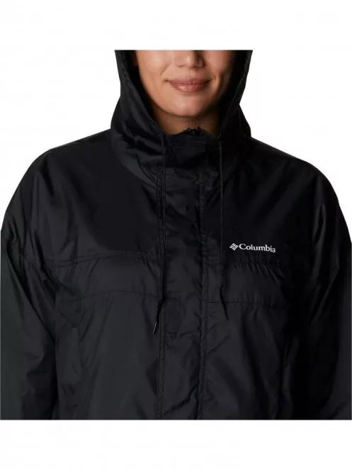 Columbia Flash Challenger Cropped Windbreaker női széldzseki fekete színben 6