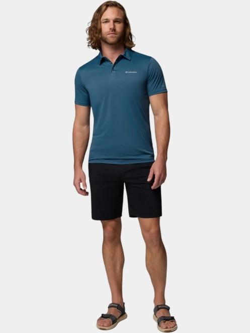 Columbia Columbia Hike Polo férfi galléros sport póló zöld színben 5