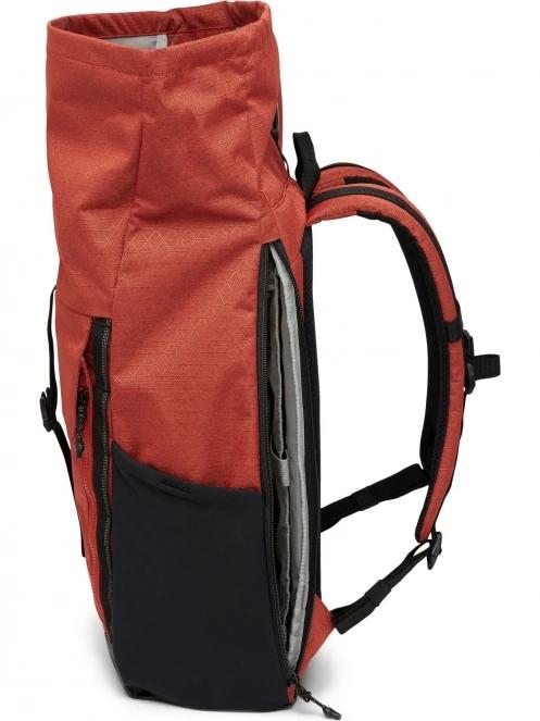 Columbia Convey II 27L Rolltop Backpack kerékpáros hátizsák piros színben 4
