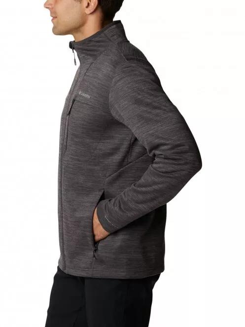 Columbia Maxtrail II Fleece Full Zip férfi polár pulóver szürke színben 4