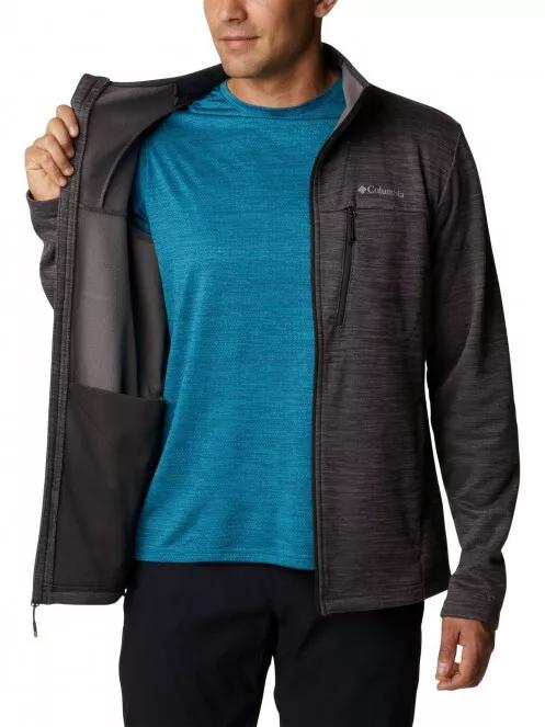 Columbia Maxtrail II Fleece Full Zip férfi polár pulóver szürke színben 5