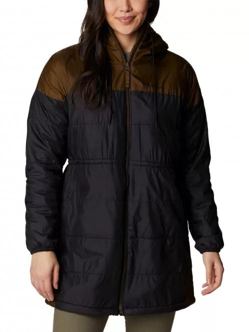 Columbia Flash Challenger Sherpa Lined Long Jacket női télikabát fekete színben 2