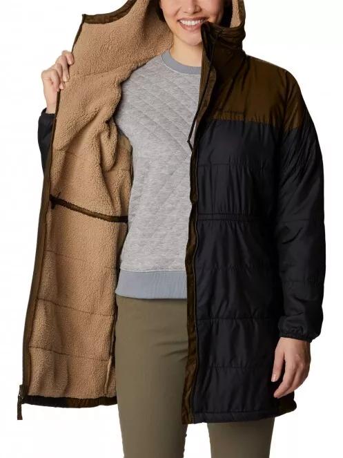 Columbia Flash Challenger Sherpa Lined Long Jacket női télikabát fekete színben 5