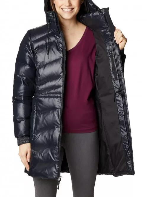 Icy Heights II Down Mid Jacket n i pehelykab t fekete