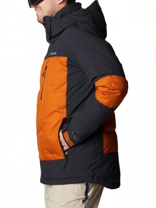 Columbia Wild Card II Down Jacket férfi síkabát narancssárga színben 4