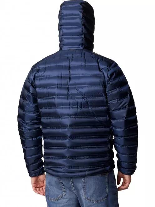 Columbia Pebble Peak Down Hooded Jacket férfi pehelykabát kék színben 3