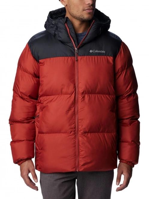 Columbia Puffect Hooded Jacket férfi télikabát piros színben 2