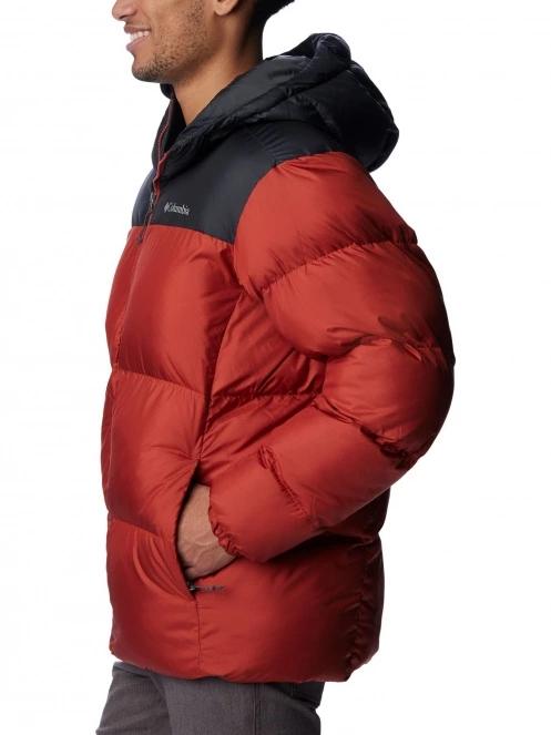 Columbia Puffect Hooded Jacket férfi télikabát piros színben 3