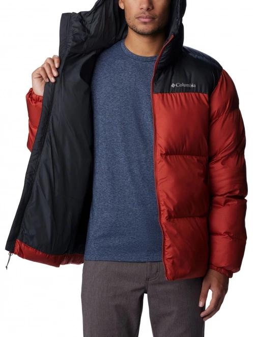 Columbia Puffect Hooded Jacket férfi télikabát piros színben 5