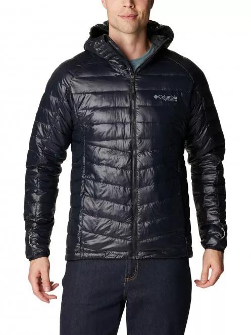 Columbia Platinum Peak Hooded Jacket férfi utcai kabát fekete színben 2