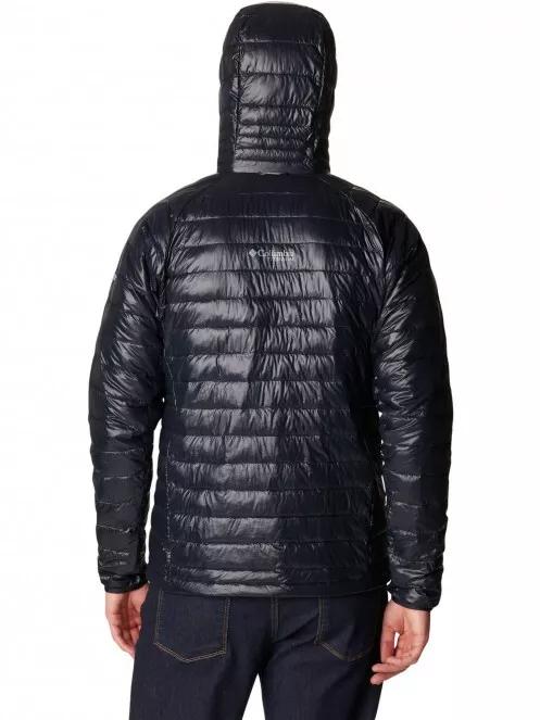Columbia Platinum Peak Hooded Jacket férfi utcai kabát fekete színben 3
