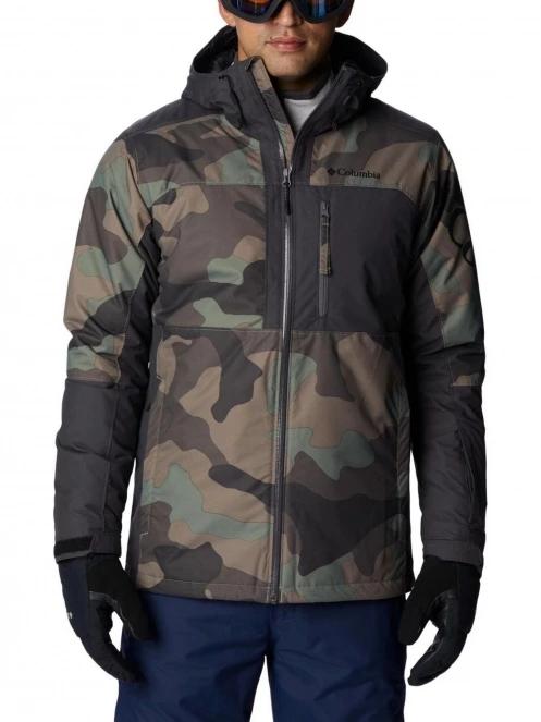 Columbia Timberturner II Jacket férfi síkabát zöld színben 2