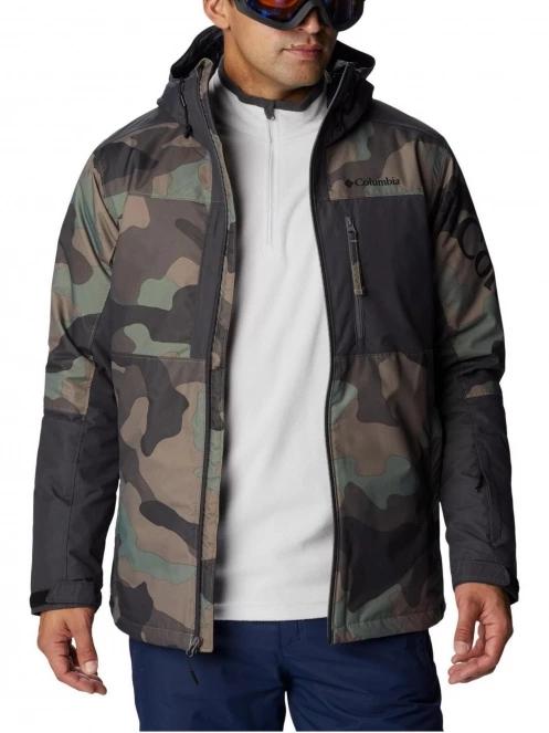 Columbia Timberturner II Jacket férfi síkabát zöld színben 4