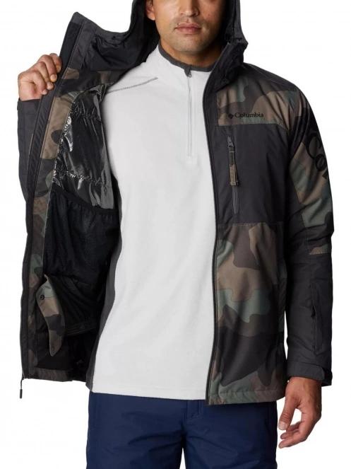 Columbia Timberturner II Jacket férfi síkabát zöld színben 5