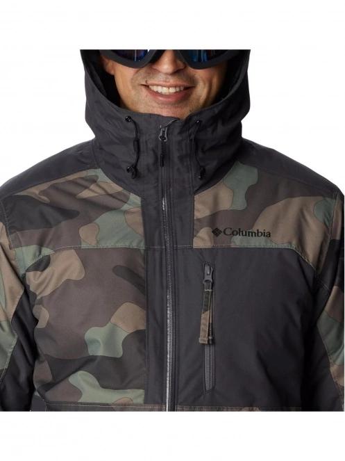 Columbia Timberturner II Jacket férfi síkabát zöld színben 6