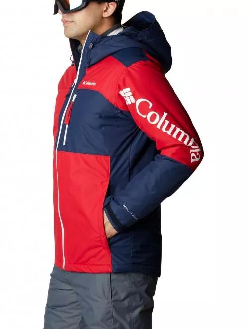 Columbia Timberturner II Jacket férfi síkabát piros színben 4
