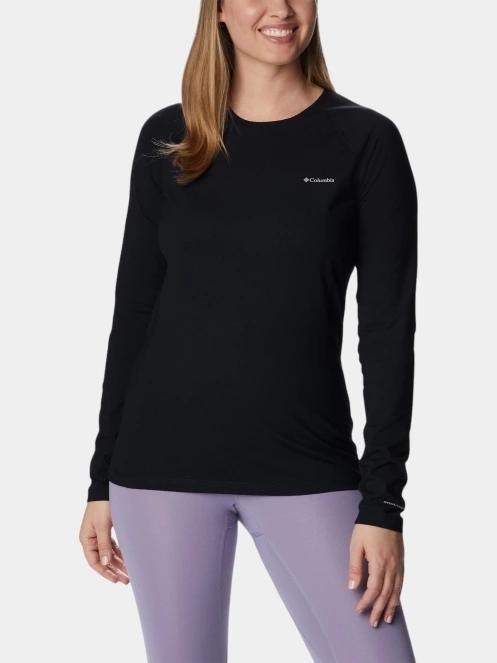 Columbia Omni-Heat Infinity Knit LS Crew női aláöltöző felső fekete színben 2