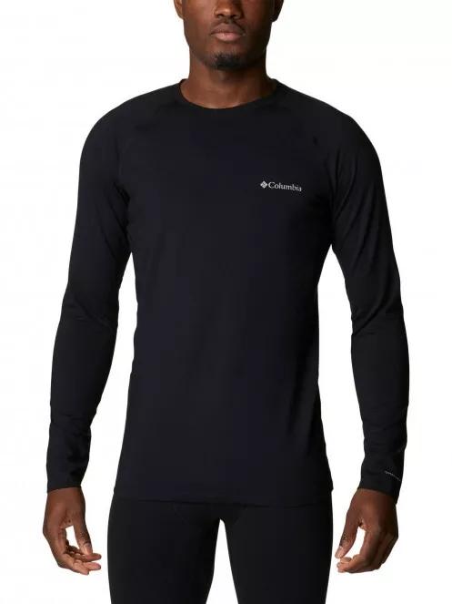 Columbia M Omni-Heat Infinity Knit LS Crew férfi aláöltöző felső fekete színben 2