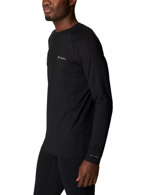 Columbia M Omni-Heat Infinity Knit LS Crew férfi aláöltöző felső fekete színben 4