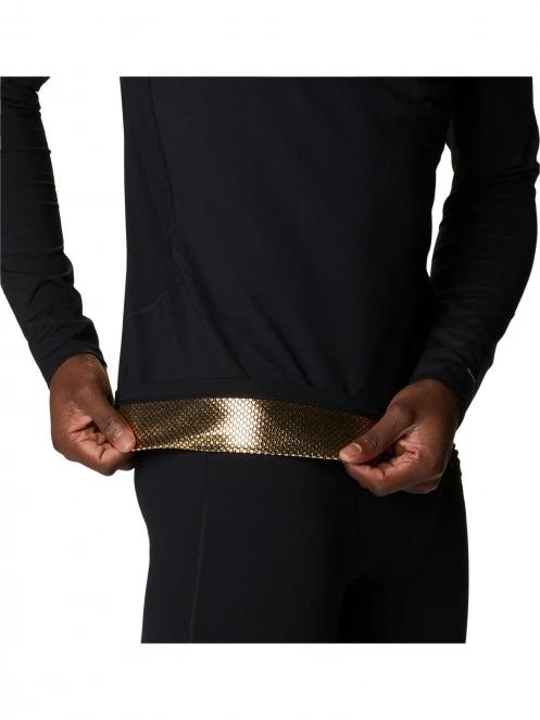 Columbia M Omni-Heat Infinity Knit LS Crew férfi aláöltöző felső fekete színben 5