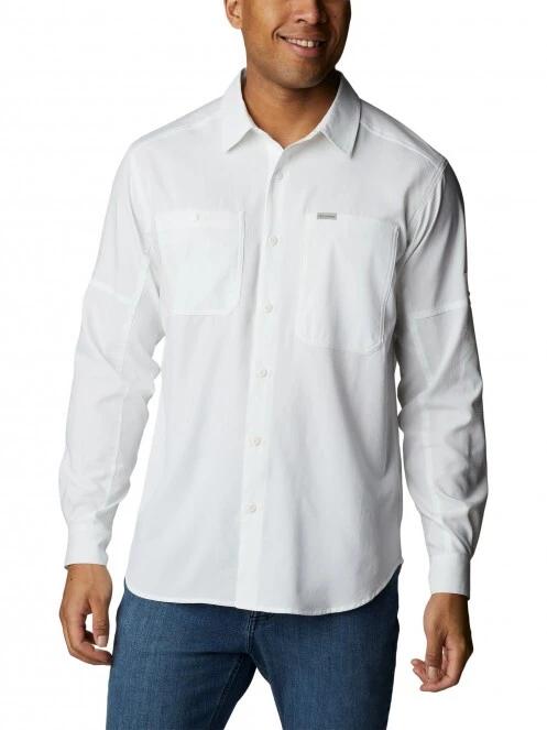 Columbia Silver Ridge Utility Lite Long Sleeve férfi túraing fehér színben 2