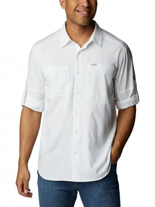 Columbia Silver Ridge Utility Lite Long Sleeve férfi túraing fehér színben 5