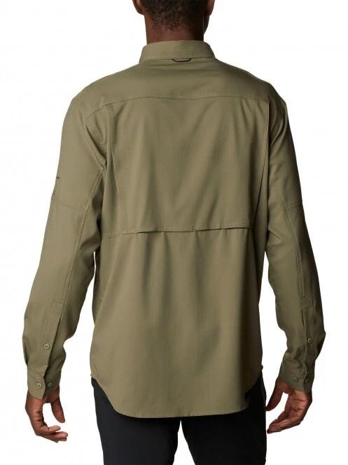 Columbia Silver Ridge Utility Lite Long Sleeve férfi túraing zöld színben 4
