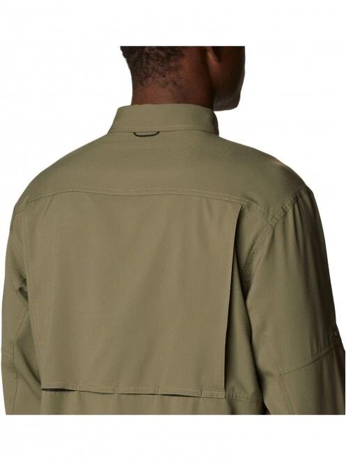 Columbia Silver Ridge Utility Lite Long Sleeve férfi túraing zöld színben 7