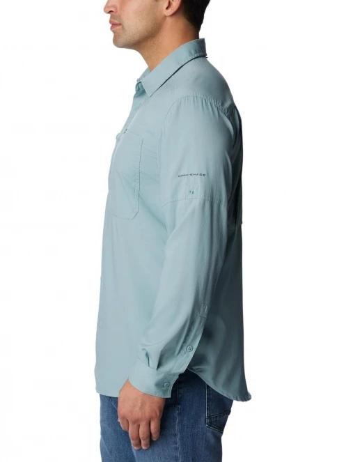 Columbia Silver Ridge Utility Lite Long Sleeve Shirt férfi hosszú ujjú túraing kék színben 3