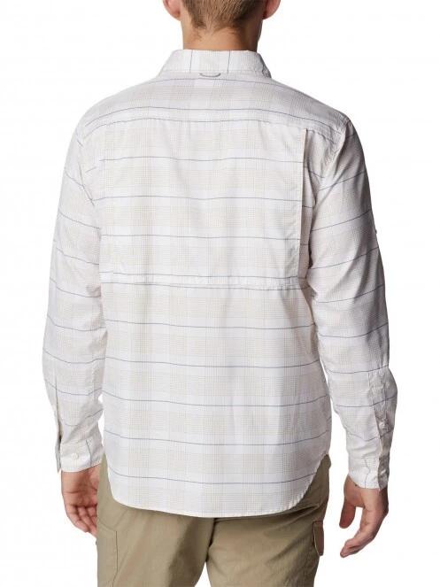 Columbia Silver Ridge Utility Lite Plaid LS férfi túraing fehér színben 4