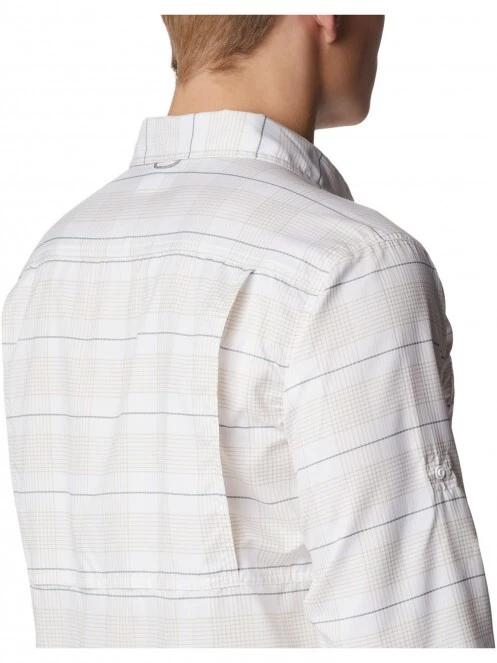 Columbia Silver Ridge Utility Lite Plaid LS férfi túraing fehér színben 7