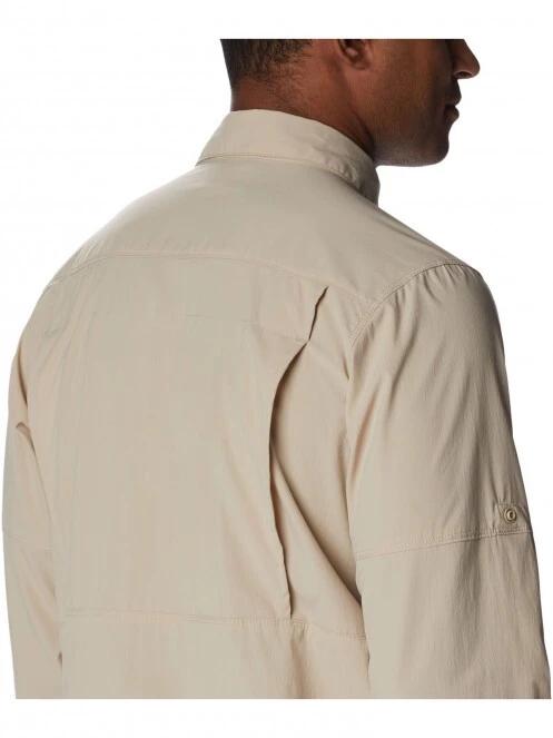 Columbia Newton Ridge II Long Sleeve Shirt férfi túraing homok színben 8