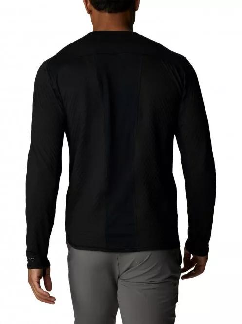 Columbia M Bliss Ascent Long Sleeve férfi aláöltöző felső fekete színben 3