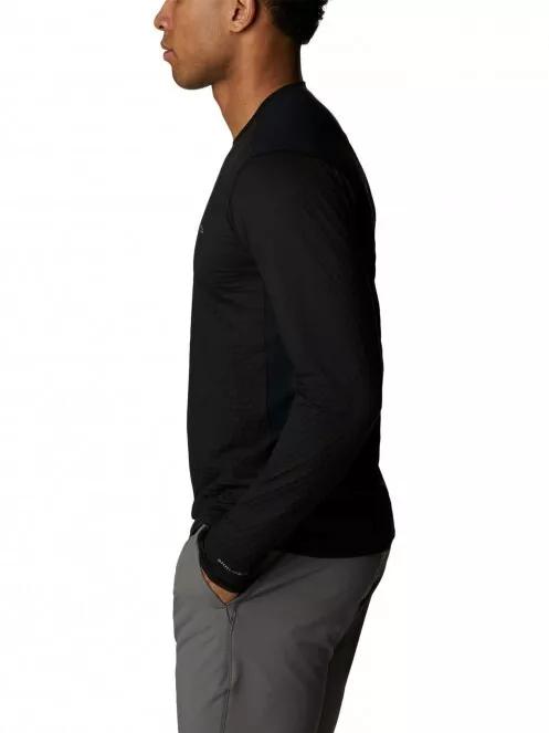 Columbia M Bliss Ascent Long Sleeve férfi aláöltöző felső fekete színben 4