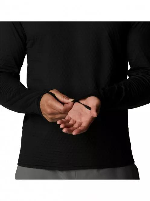 Columbia M Bliss Ascent Long Sleeve férfi aláöltöző felső fekete színben 5