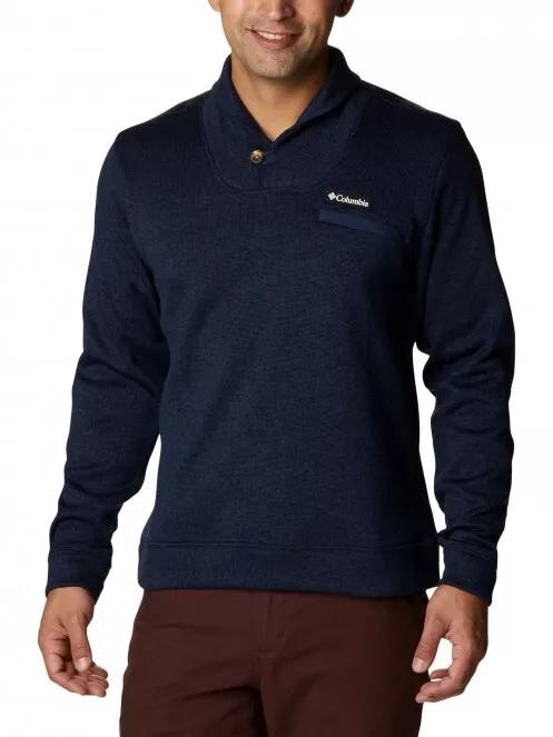 Columbia Sweater Weather Pullover férfi pulóver kék színben 2