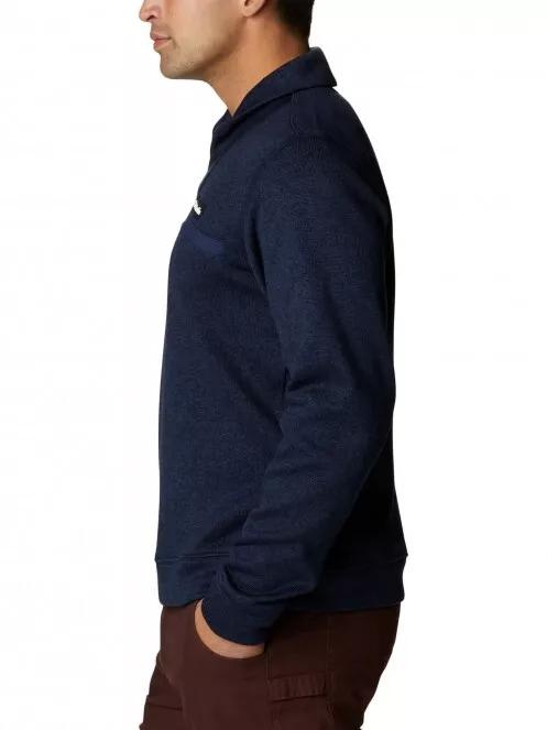 Columbia Sweater Weather Pullover férfi pulóver kék színben 4