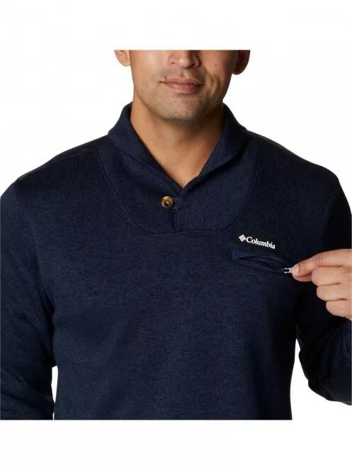 Columbia Sweater Weather Pullover férfi pulóver kék színben 5