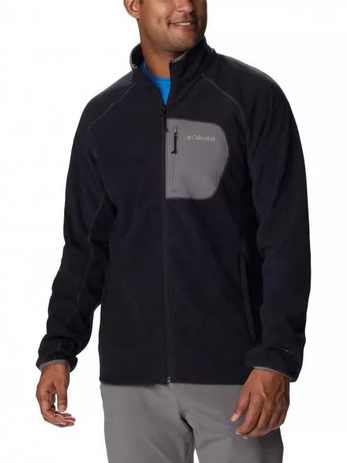 Columbia M Outdoor Tracks Full Zip férfi polár pulóver fekete színben 2