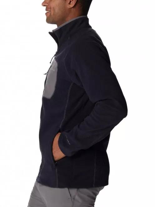 Columbia M Outdoor Tracks Full Zip férfi polár pulóver fekete színben 4