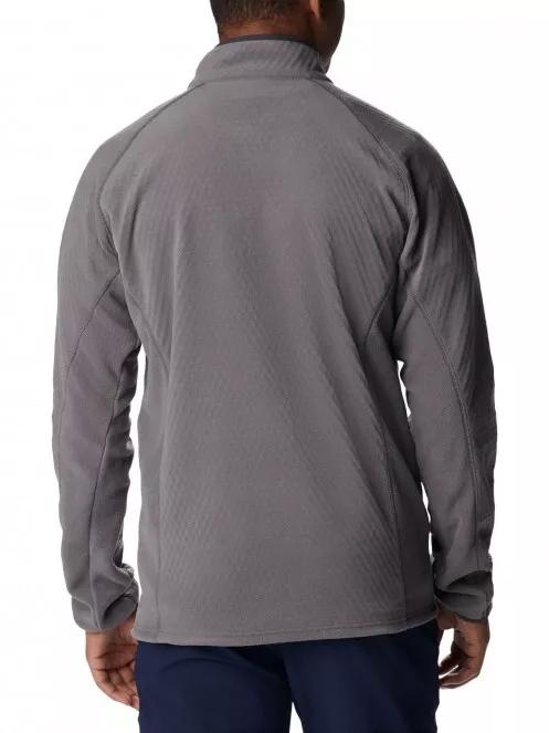Columbia M Outdoor Tracks Full Zip férfi polár pulóver szürke színben 3