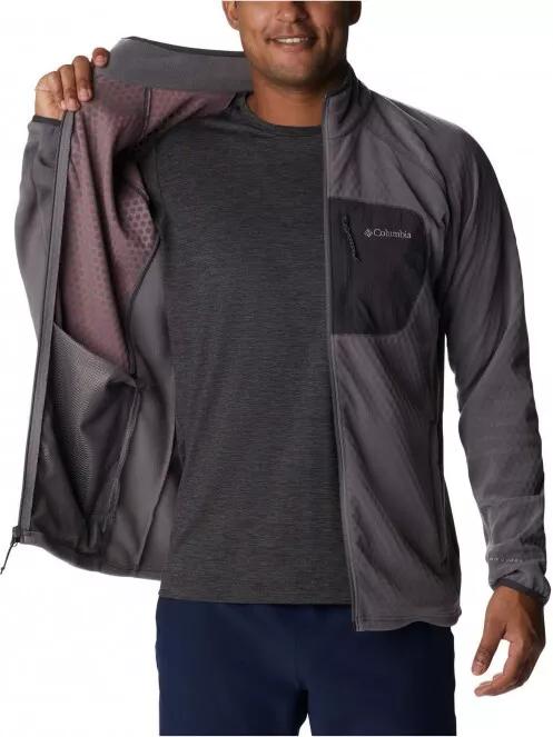 Columbia M Outdoor Tracks Full Zip férfi polár pulóver szürke színben 5