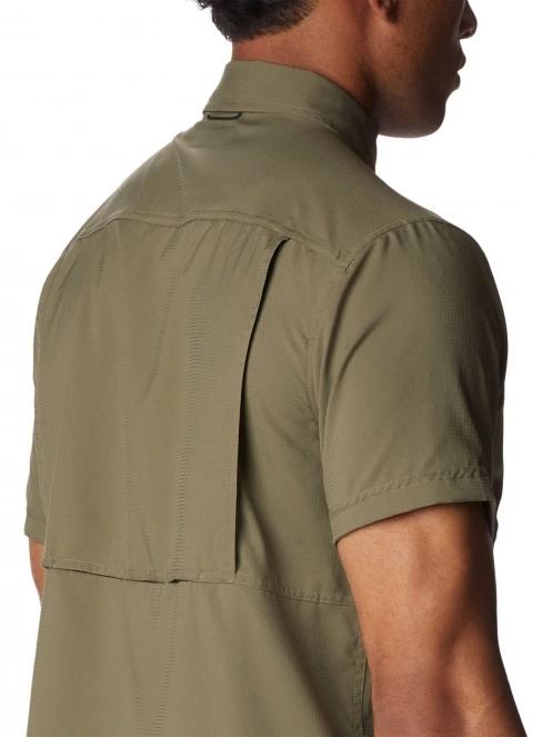 Columbia Silver Ridge Utility Lite Short Sleeve Shirt férfi rövid ujjú ing oliva színben 7
