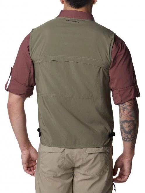 Columbia Silver Ridge Utility Vest férfi mellény zöld színben 4