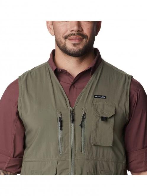 Columbia Silver Ridge Utility Vest férfi mellény zöld színben 6