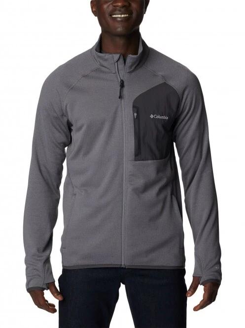 Columbia Triple Canyon Full Zip férfi polár pulóver szürke színben 2